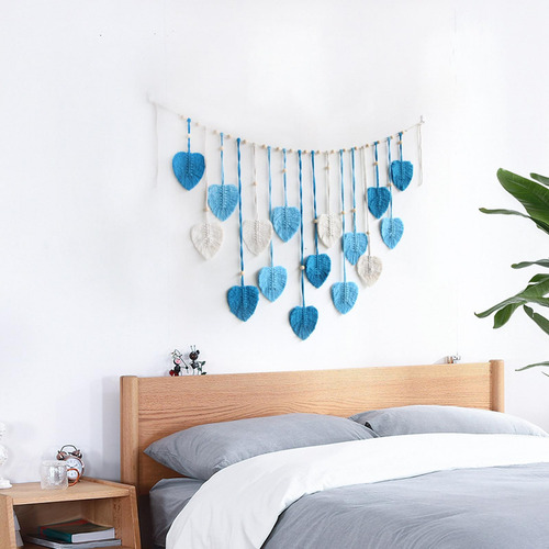 Tapiz Bohemio De Macramé Tejido Para Colgar En La Pared,