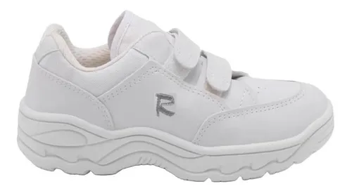 ZAPATILLAS PARA BEBES Y NIÑOS BLANCA ECOCUERO