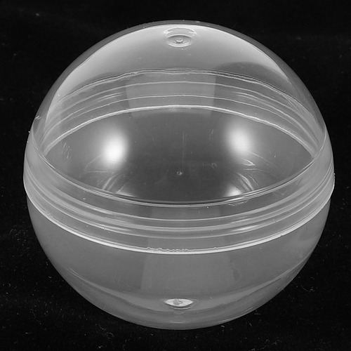 50 Cápsulas De Plástico, Cápsulas Rellenables, Transparentes