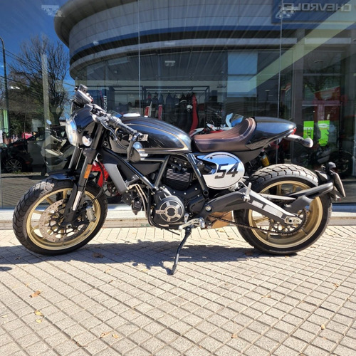 Imagen 5 de 15 de Ducati Scrambler Cafe Racer Color Negro Año 2019 Rosario