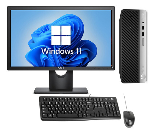 Cpu Hp Intel Core I5 8ger 16gb 500ssd + Monitor Dell + Win11
