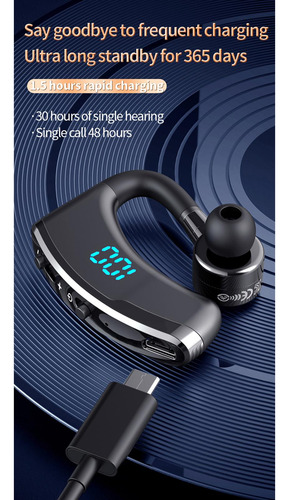 Auriculares Bluetooth Con Micrófono Incorporado Único A Prue