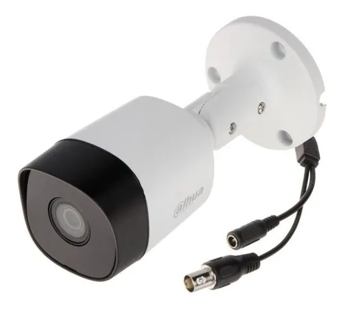 Camara Dahua Exterior B1a51p Resolucion 5mp 3k Vision Noche Color Blanco