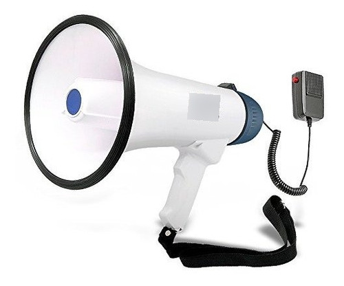 Megafono Altavoz Pa Bullhorn Con Sirena Incorporada Megafono