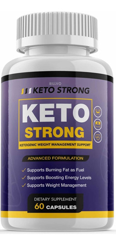 Pastillas Keto Bhb Strong (60 Cápsulas) Hecho En Usa