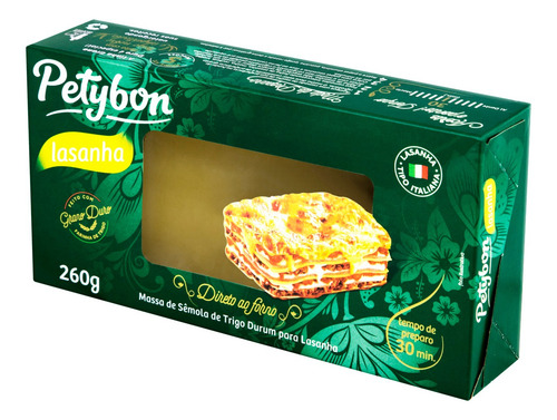 Massa para Lasanha Petybon Caixa 260g