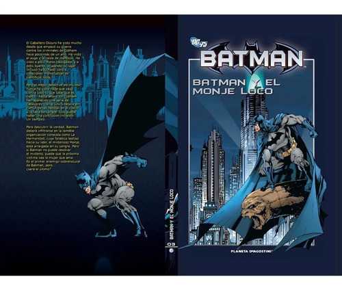 Batman: El Monje Loco, De Matt Wagner. Batman Editorial Planeta Deagostini, Tapa Dura, Edición 1 En Español, 2010