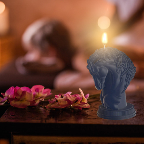 Set Diy Para Hacer Velas Con Forma De Cabeza De Caballo, Jab