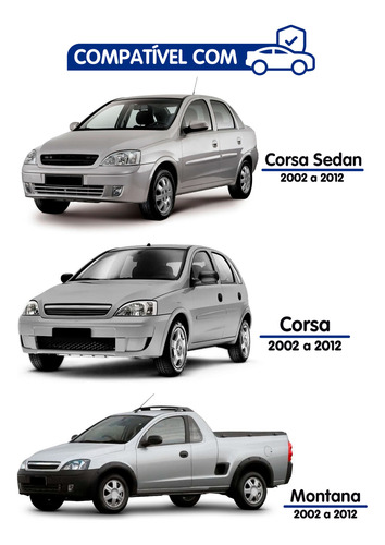 Multimidia 9' Android Corsa 02 Até 2012 Android Auto Carplay
