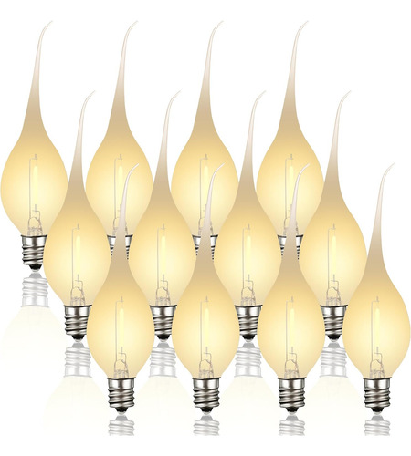 Bombillas Led De Silicona Sumergidas Para Velas Poco Consumo
