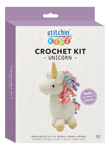 Edicion Tela Kit Crochet Unicornio