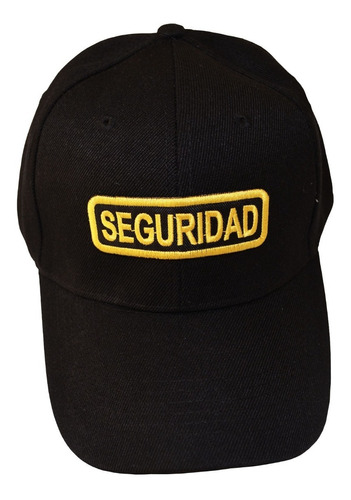 Gorra De Gabardina Con Logo Seguridad