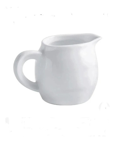 Jarrita Lechera Cremera 3 Oz 100 Ml Porcelana 10 Piezas Color Blanco