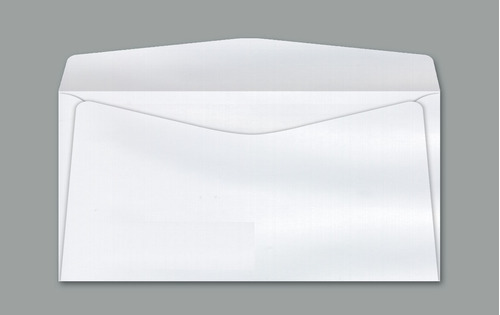 Envelope Ofício 114x229mm Branco S/rpc 90g Cx C/1000 Unid