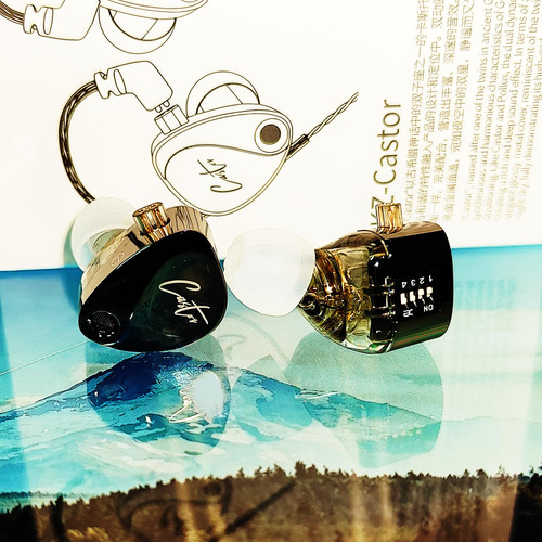 Auriculares Intraurales Kz Castor Hifi Dual-dynamic
