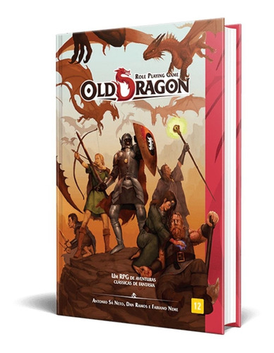 Old Dragon Livro Básico Rpg Capa Dura - Redbox