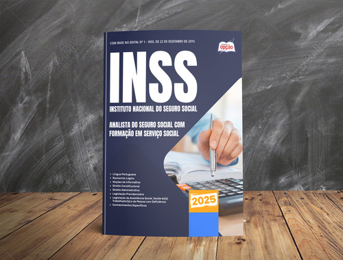 Apostila Completa Analista Do Seguro Social - Serviço Social - Inss 2025 - Editora Opção