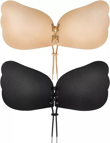 Brasier Nubra Strapless Push Up Invisible Sin Tirante 2pz