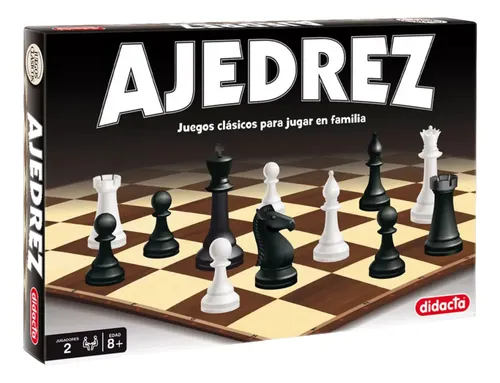 comprar Juego Mesa Ajedrez Clasico Estrategia Logica Didacta Febo