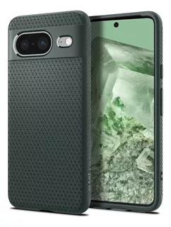 Spigen Liquid Air Armor Pixel 8 Funda - Verde Abismo