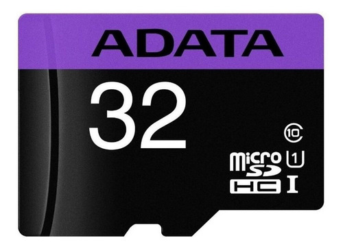 Cartão Memória Micro Sd A-data 32gb + 1 Adpt. Class 10