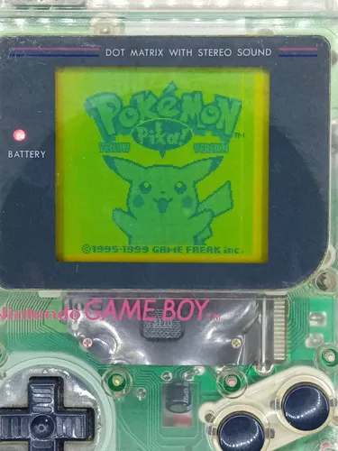 Jogo Pokemon Yellow - GBC - Sebo dos Games - 10 anos!