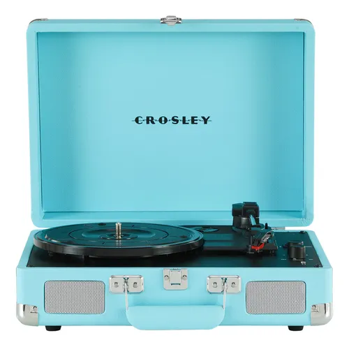 comprar Crosley Cruiser Plus: Tocadiscos Bluetooth Vintage Pack Turq