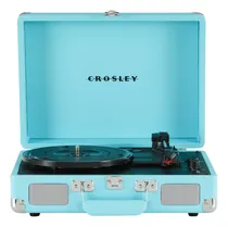 Comprar Crosley Cruiser Plus: Tocadiscos Bluetooth Vintage Pack Turq