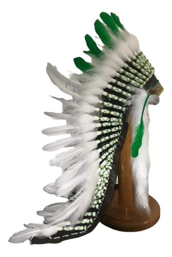 Vincha De Indio Cacique Americano Penacho Coachella