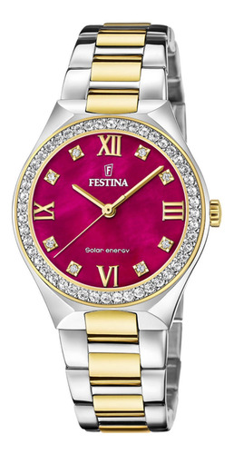 Reloj F20659/3 Acero Circonitas Festina Mujer  Solar Energy