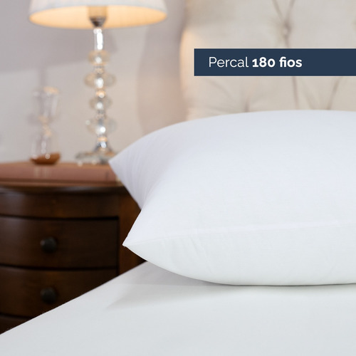 Kit Com 4 Travesseiros Suporte Firme 90 X 50 Toque De Pluma