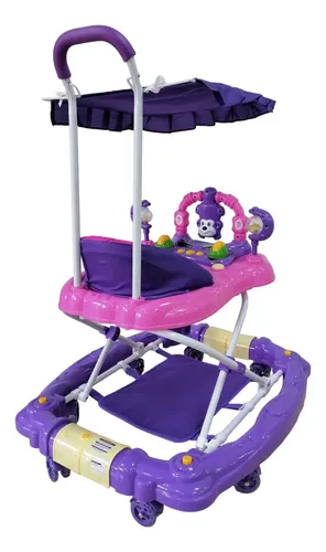 Andador Voyage Mecedor Monkey Lila
