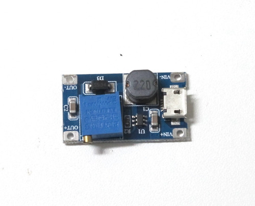 Conversor Dc Dc B6286 Micro Usb Step Up - 3 Peças