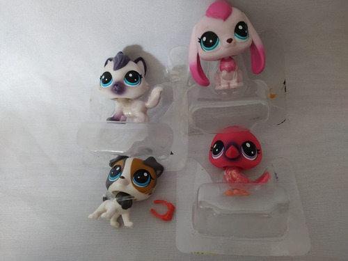 Lote 4  Littlest Pet Shop Hasbro 02