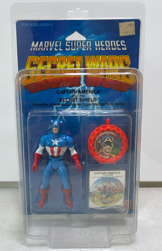 Marvel Super Heroes Secret Wars Capitan America 1984