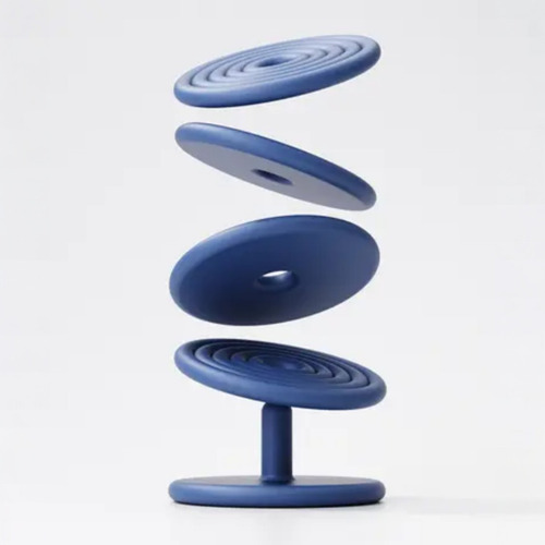 Porta Vasos Moderno Elegante Con Soporte Espiral 4 Piezas