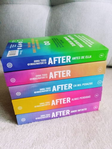 Saga After 5 Libros 0,1,2,3,4 + Regalo + Envió Gratis