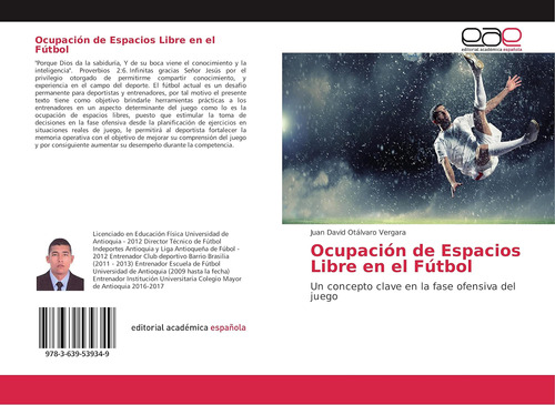 Libro: Ocupación De Espacios Libre En El Fútbol: Un Concepto