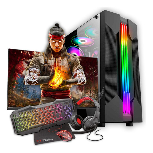 Pc Gamer Montado 32gb Ddr4 Ryzen /completo/ Ssd/ + Jogos