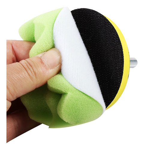 Juego De Almohadillas De Pulido De 19 Piezas Con 3 Esponjas