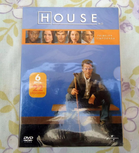 Dvd Box House Primeira Temporada Completa - Lacrado