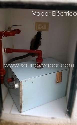 Imagen 2 de 6 de Equipos De Vapor Y Sauna. Baños De Cajón Y Asiento.