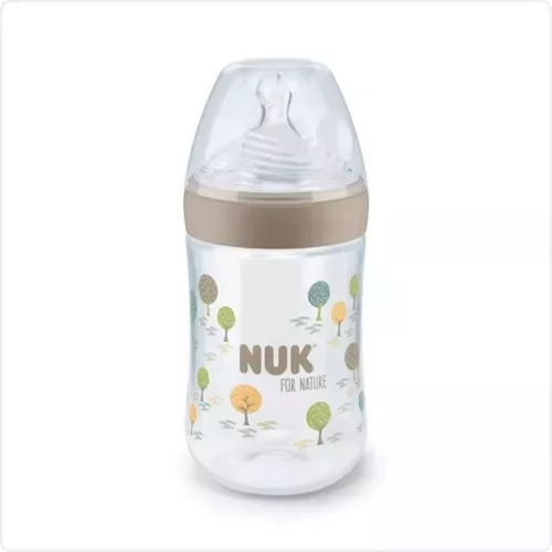 Mamadera Nuk Nature Sense 260ml 6m+ By Maternelle