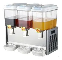 Comprar Dispensador Enfriador Aguas Frescas 18 Litros 3 Tanque - Msi