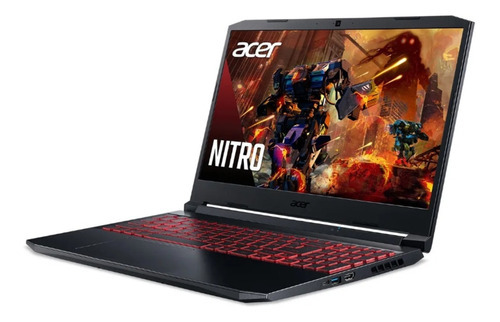 Laptop Gamer Acer Nitro 5 I5 8gb 256ssd +1tb Hdd Gtx1650 Fhd Color Negro