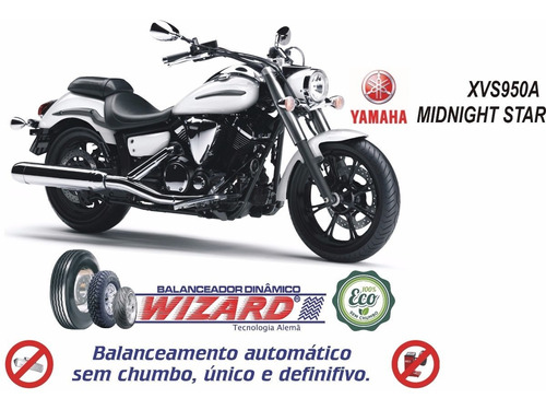 Balanceamento Sem Chumbo Moto Yamaha Xvs950a Midnight Star