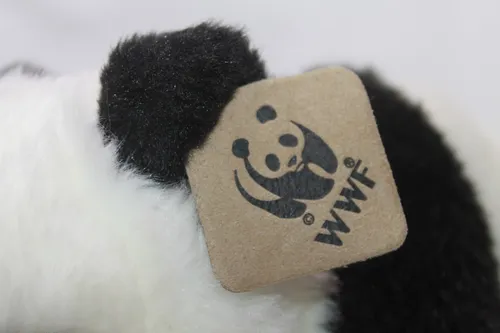 Oso Panda Wwf Original Importado 25 Cms De Largo