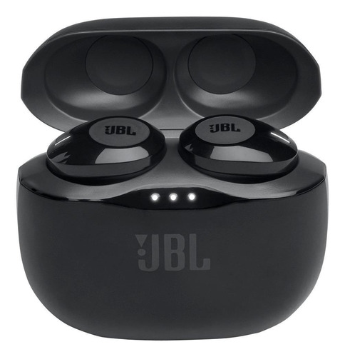 Fone De Ouvido Bluetooth Jbl Tune 120tws Sem Fio - Preto