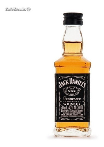 Whisky Jack Daniels 50 Cc Miniatura (plastico) Bourbon