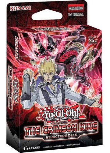 Yugioh Tcg Structure Deck The Crimson King Inglés